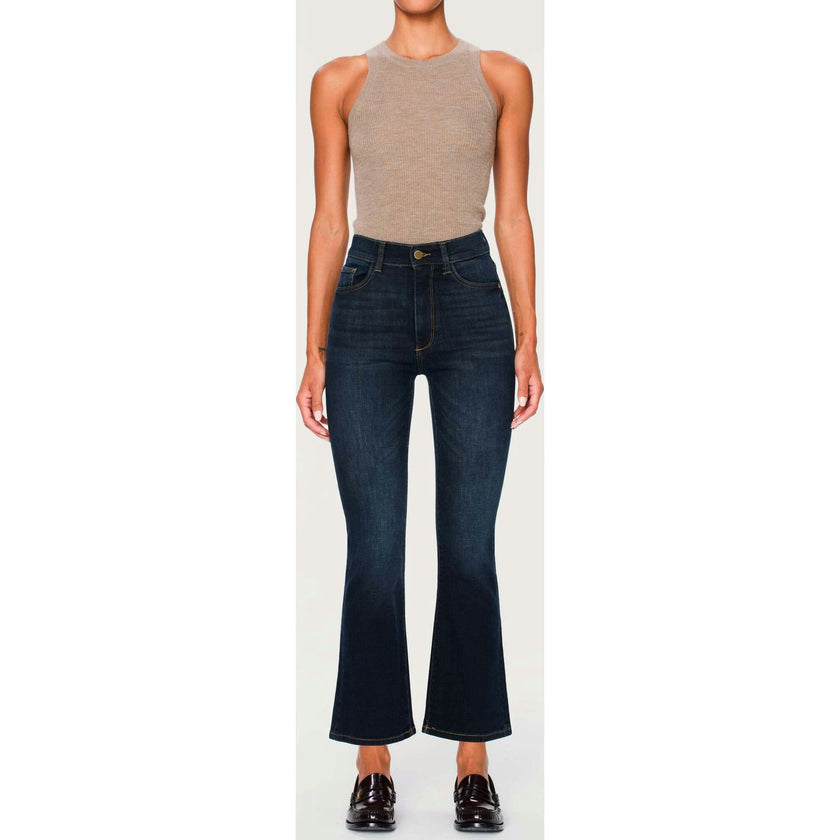 Bridget Boot High Rise Instasculpt™ Crop Jeans Thunderbird