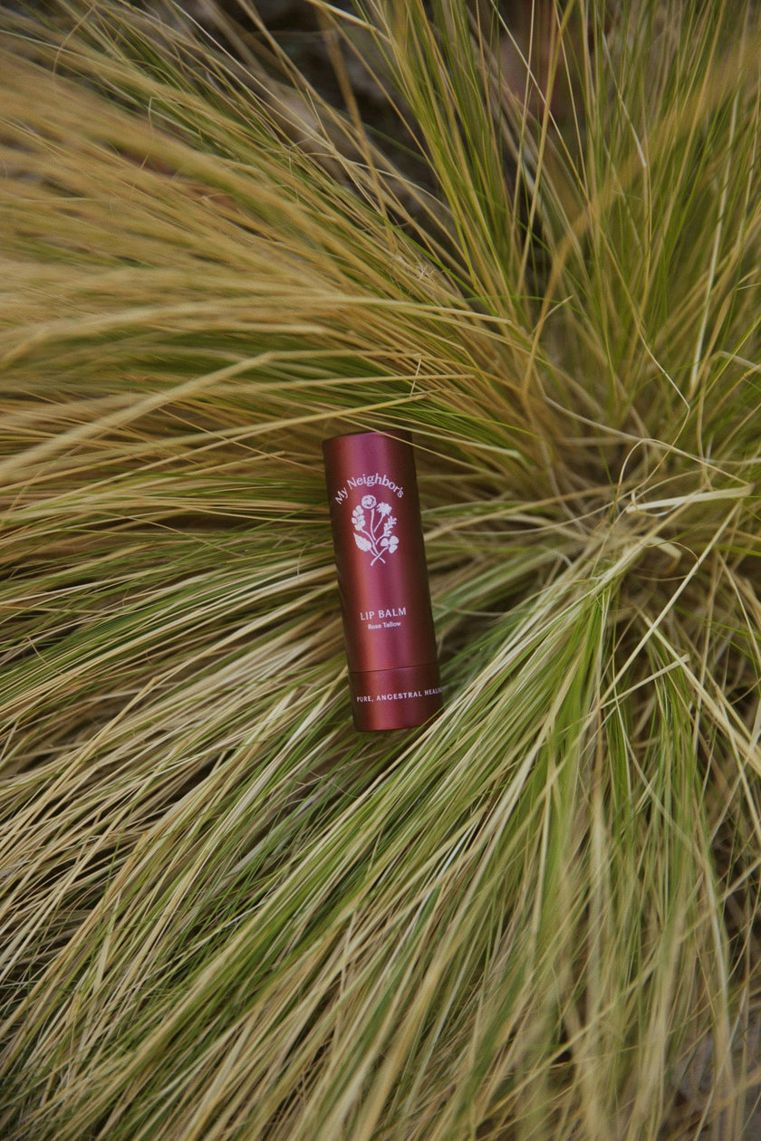 Rose & Beetroot Tallow Lip Balm