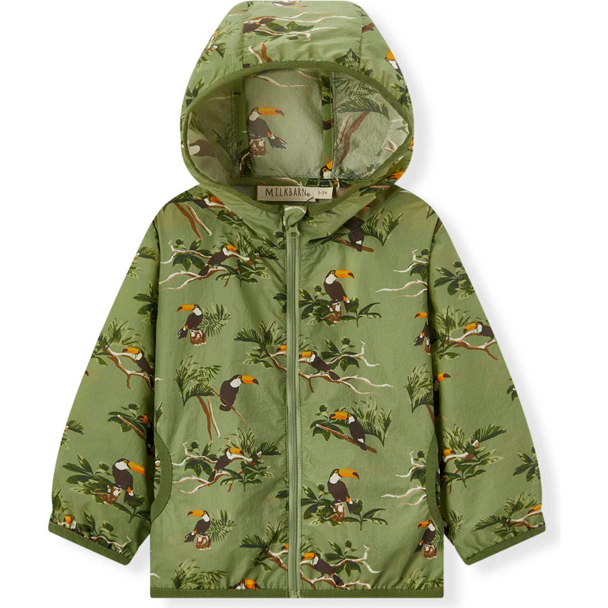 Hooded Sun Shield Windbreaker Jacket