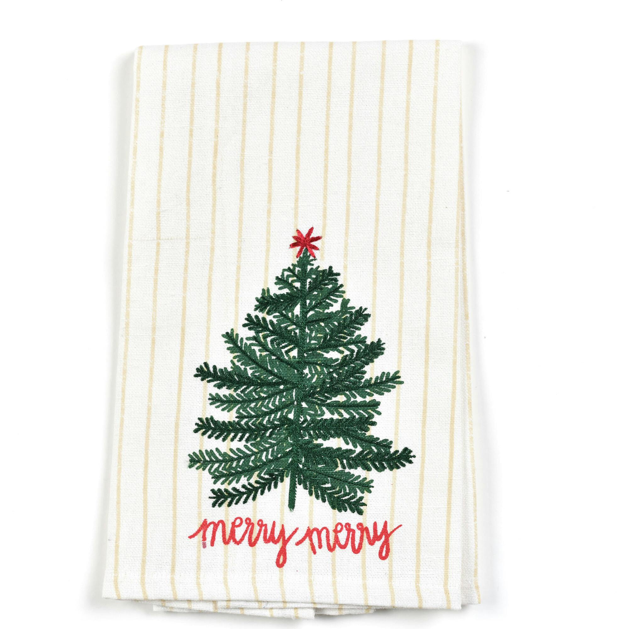 Small Balsam & Berry Tree Hand Towel