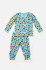 Long Sleeve Pajama Set - Dreidels