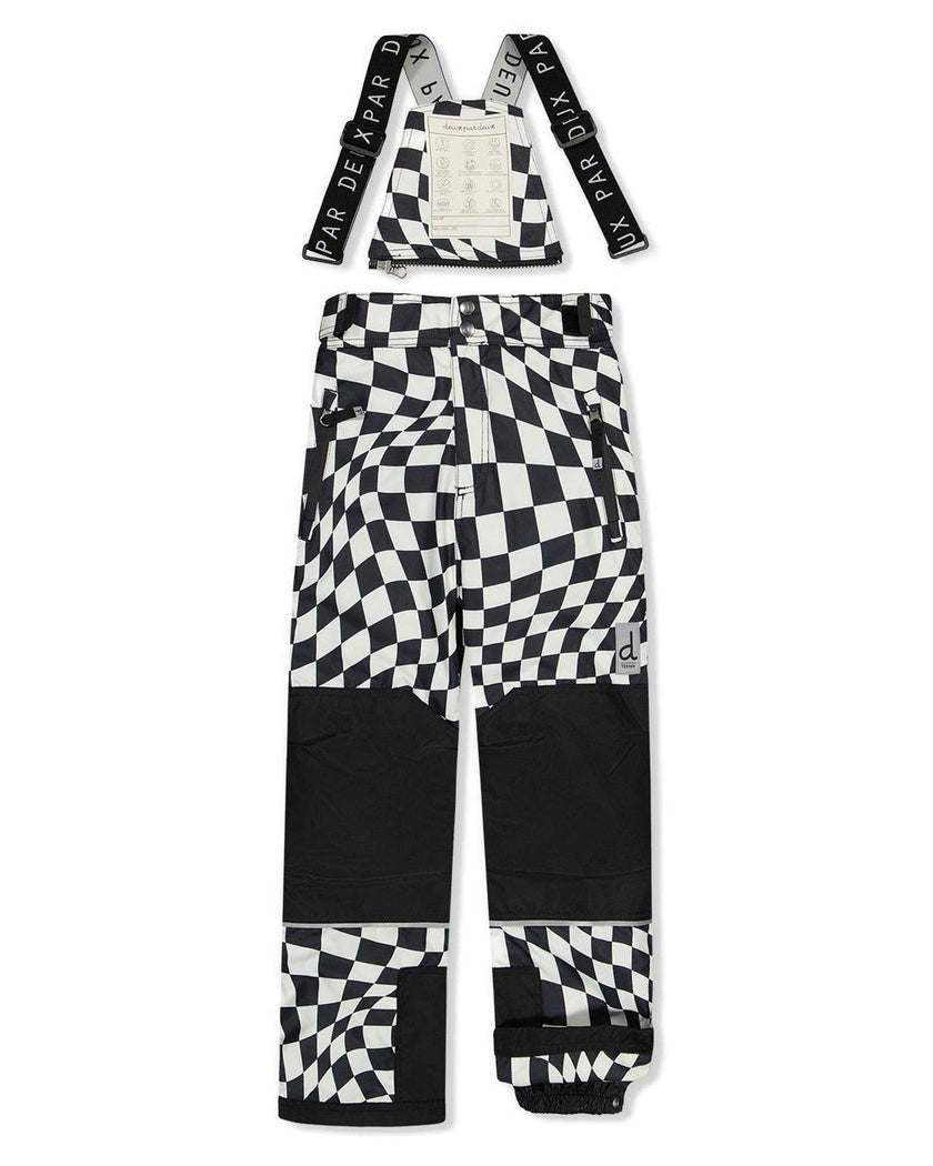 Two Piece Teknik Snowsuit Black And White