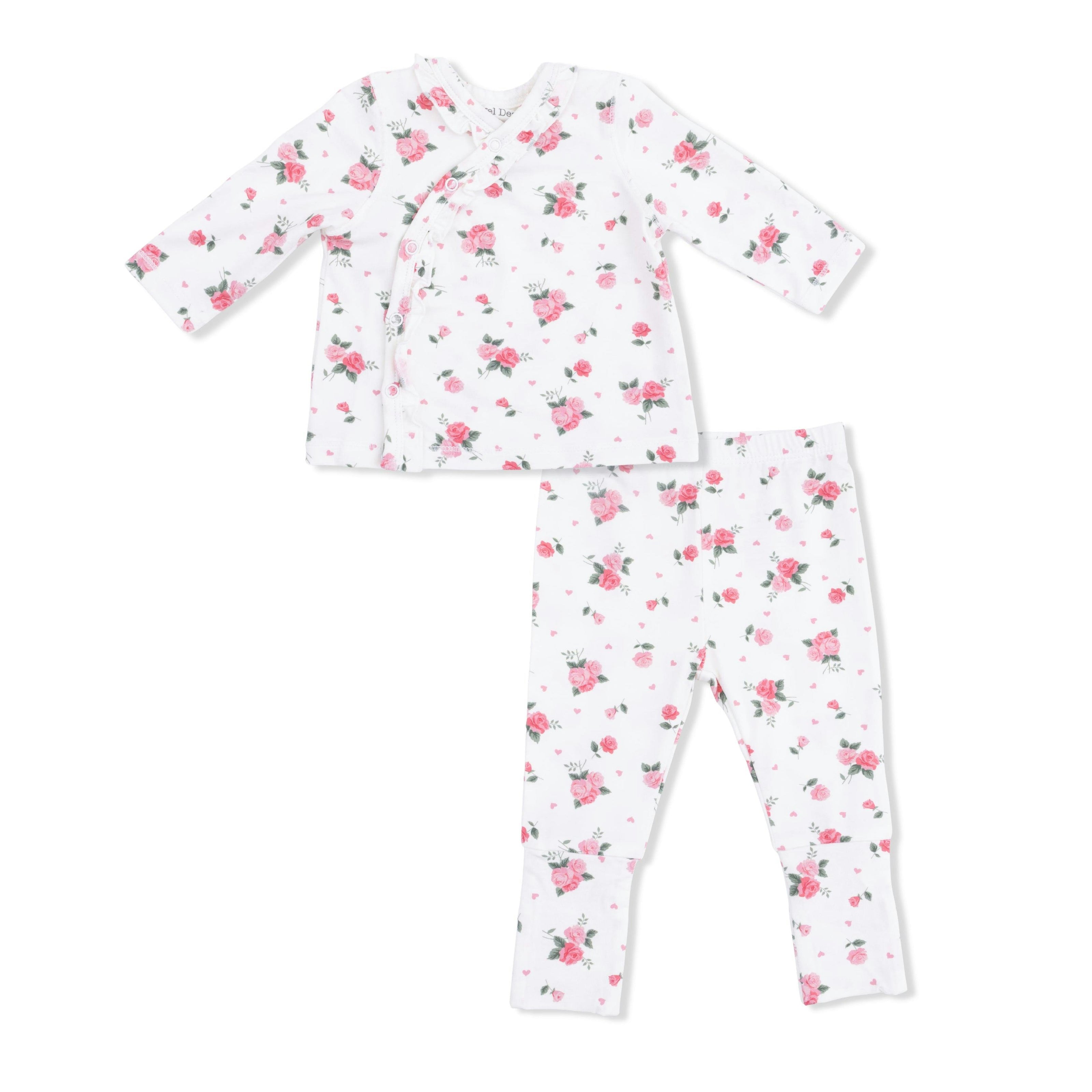 Pink Rosettes - Take Me Home Set with Convertible Pant