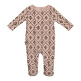 Vintage Victorian Long Sleeve Footie