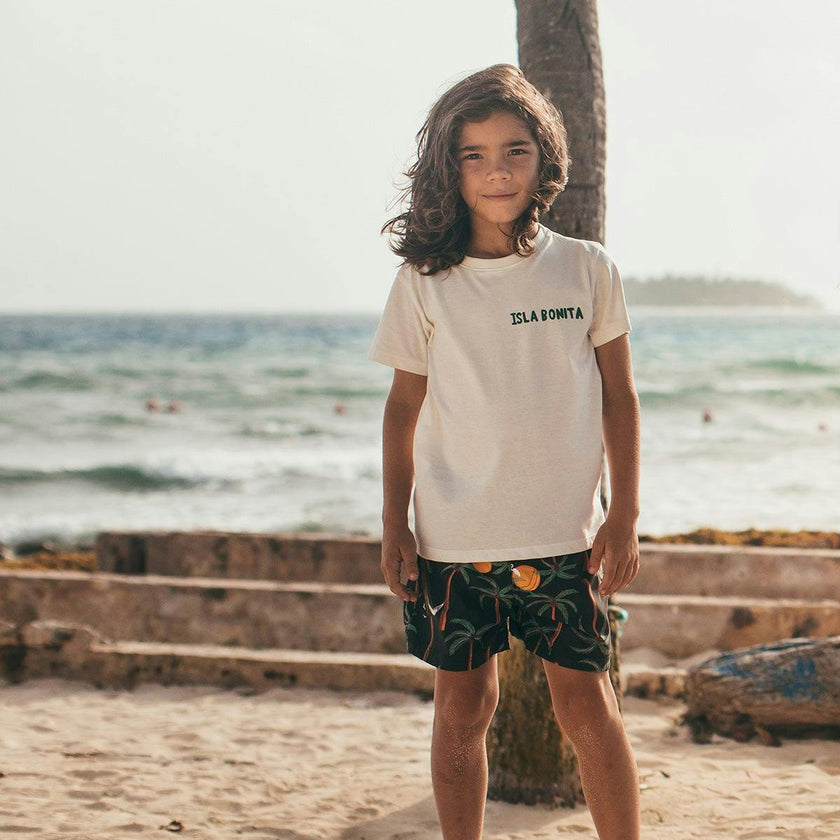 PALMERAS NEGRO - SWIMSHORTS