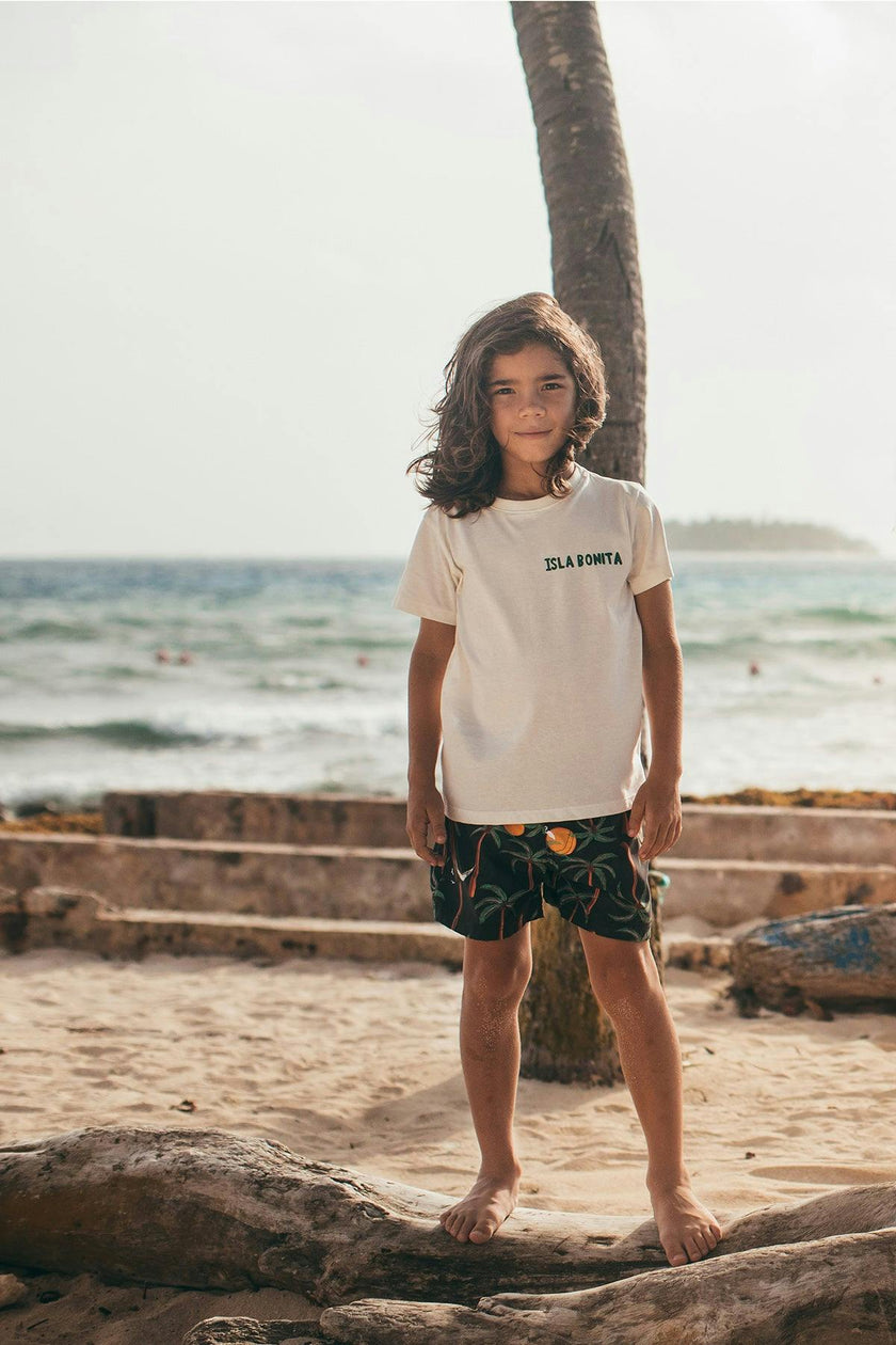 PALMERAS NEGRO - SWIMSHORTS