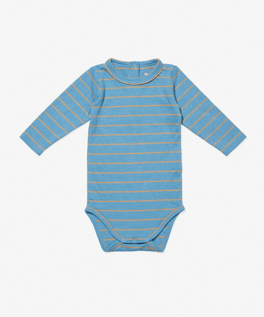 Edward One-piece, Blue Fine Stripe