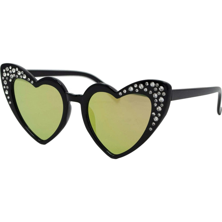 Kid's Crystal Heart Sunglasses