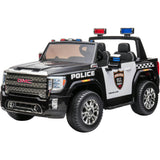 24V GMC Sierra Denali 2 Seater Police Ride-On Truck