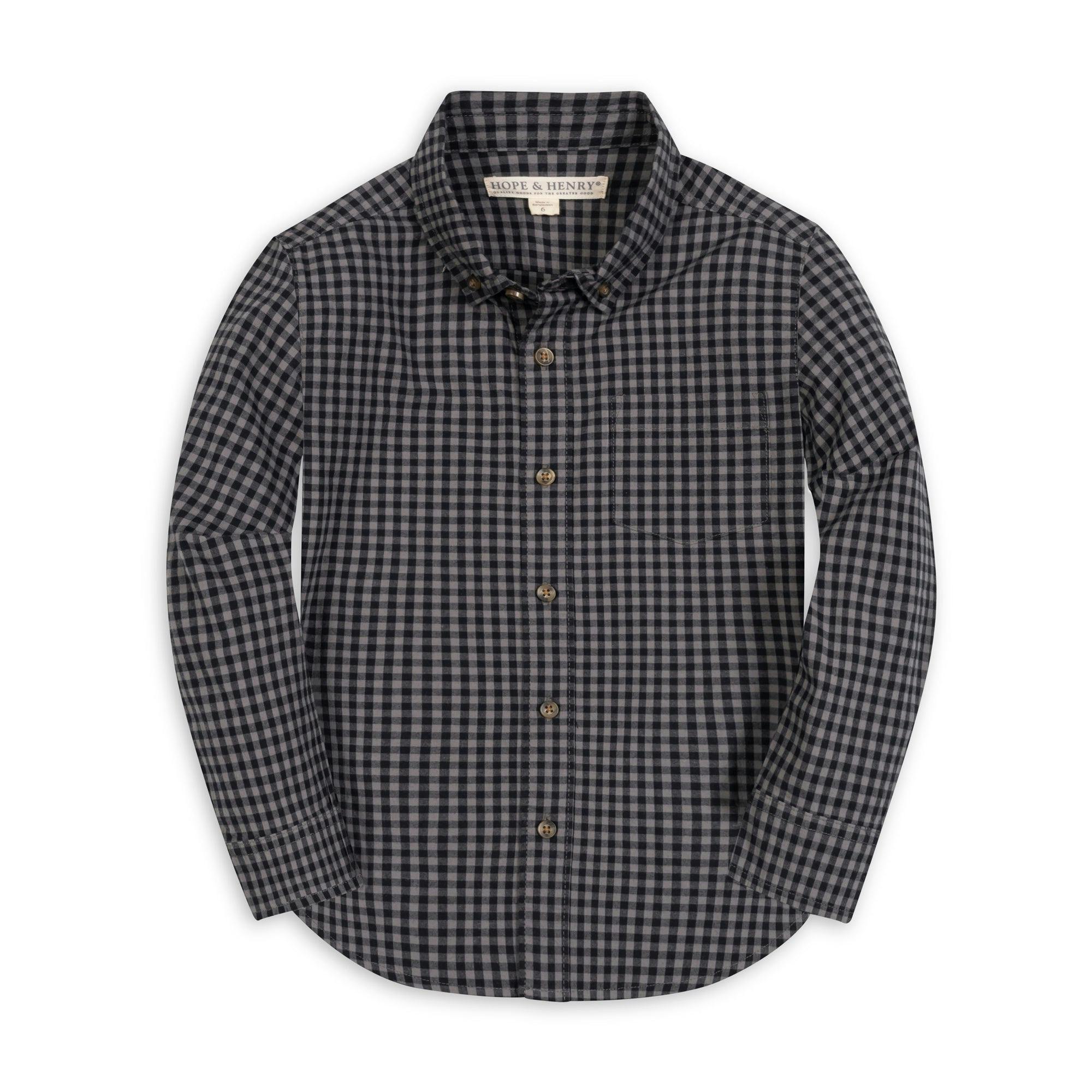 Organic Stretch Poplin Shirt