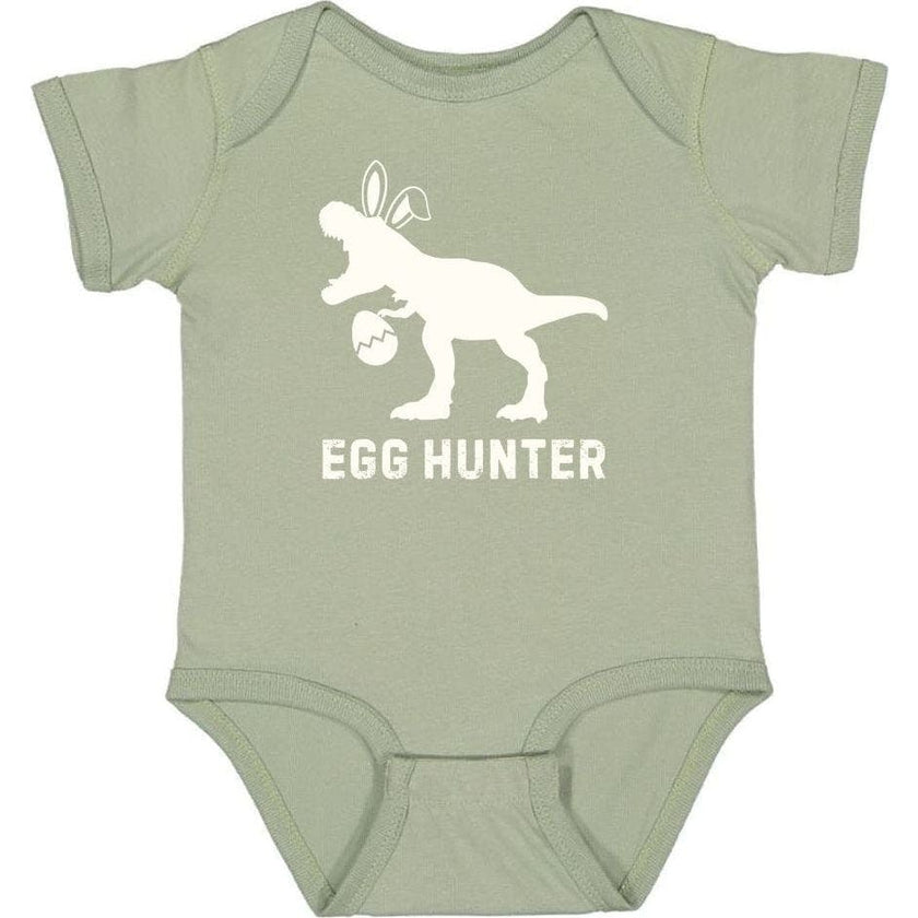 Egg Hunter Easter Short Sleeve Bodysuit