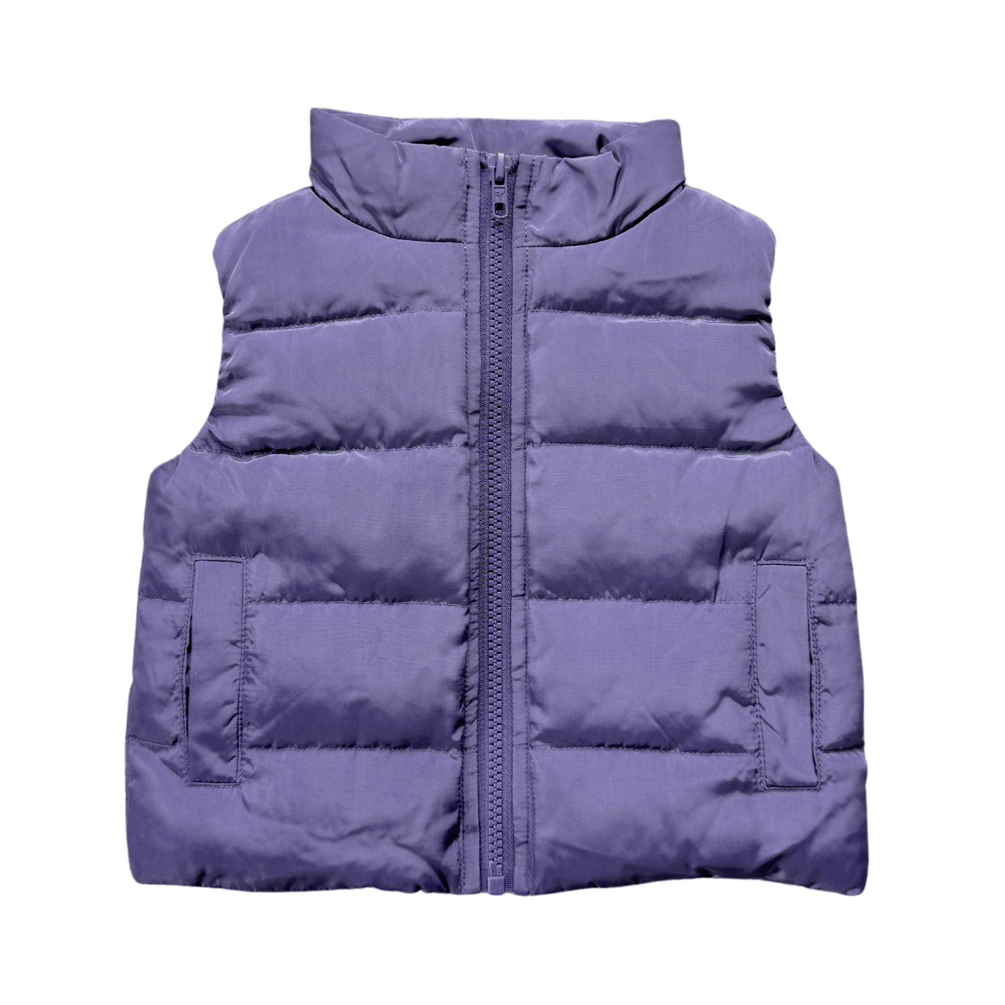 Puffer Vest Winter Floral