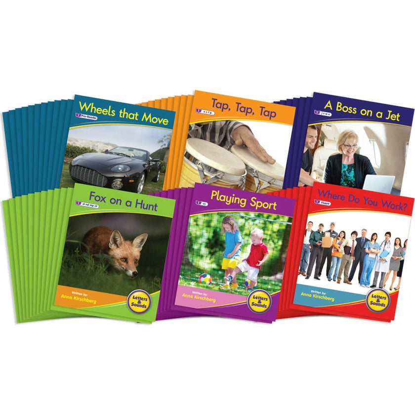 Letters and Sound Set 1 Non-Fiction Educatinal Learning Boxed Set