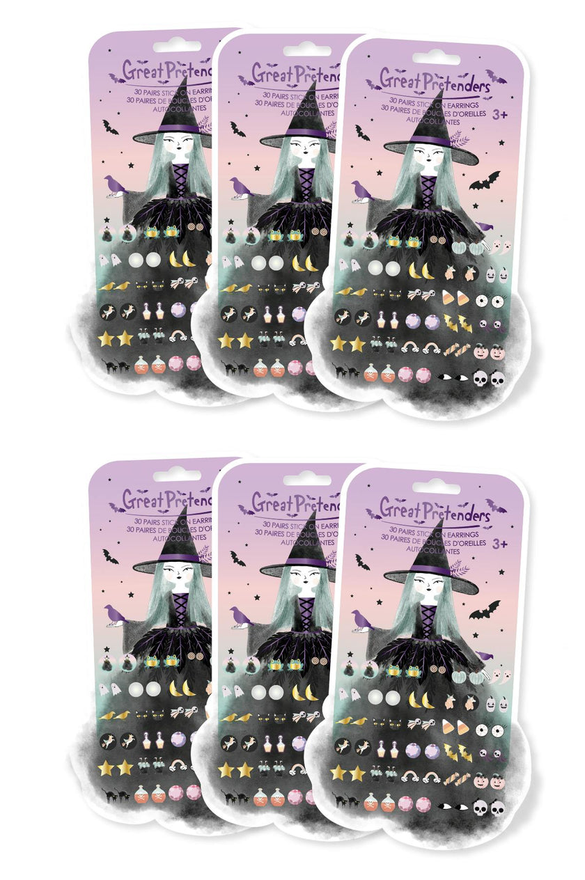 Mesmerizing Natasha Halloween Sticker Earrings Bundle