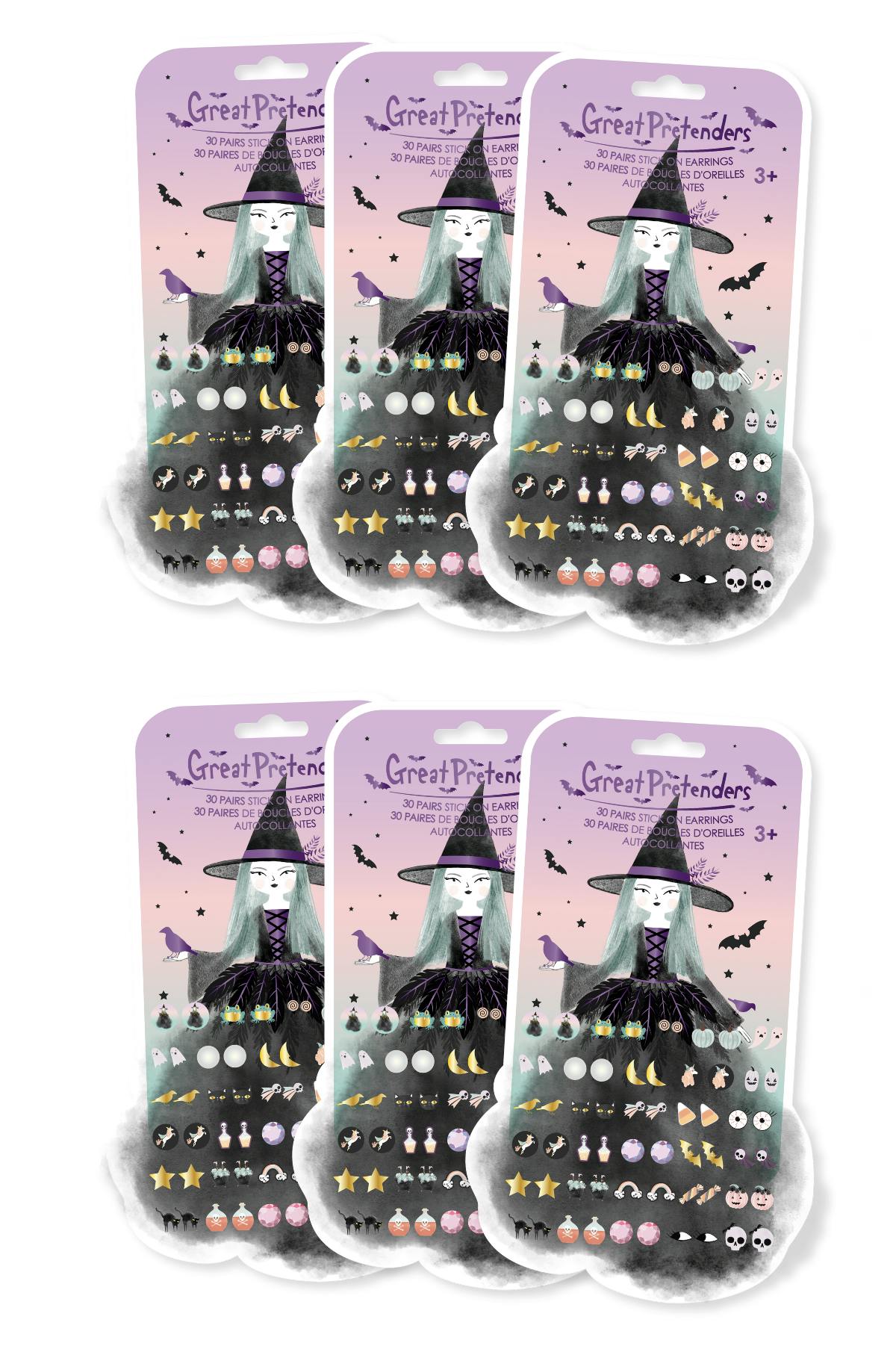 Mesmerizing Natasha Halloween Sticker Earrings Bundle