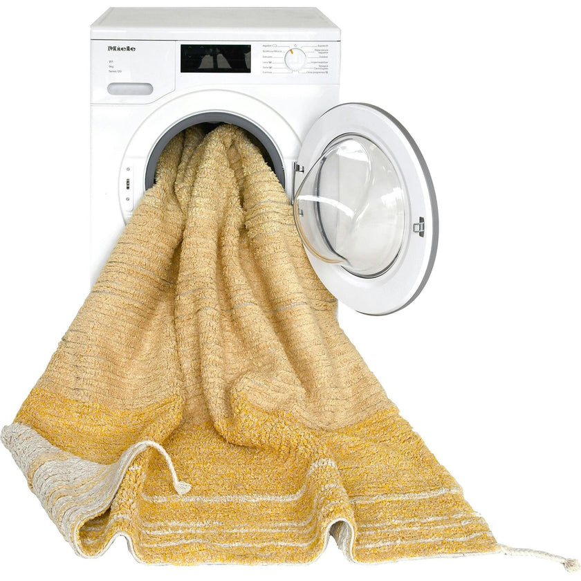 Twin Reversible Rug. Yellow