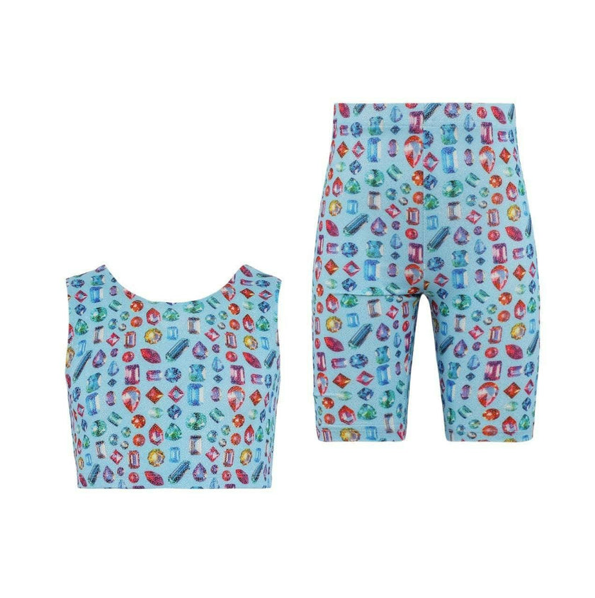 Bejeweled Bike Athletic Set