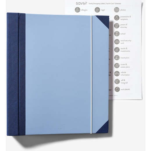 Family Emergency Binder