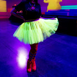 Jr Star Adult Short Green Glow Skirt
