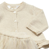 Champagne Tulle Skirt Set