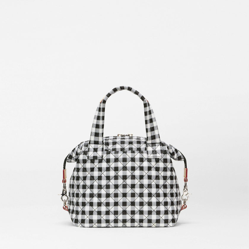 Black/White Gingham Small Sutton Deluxe