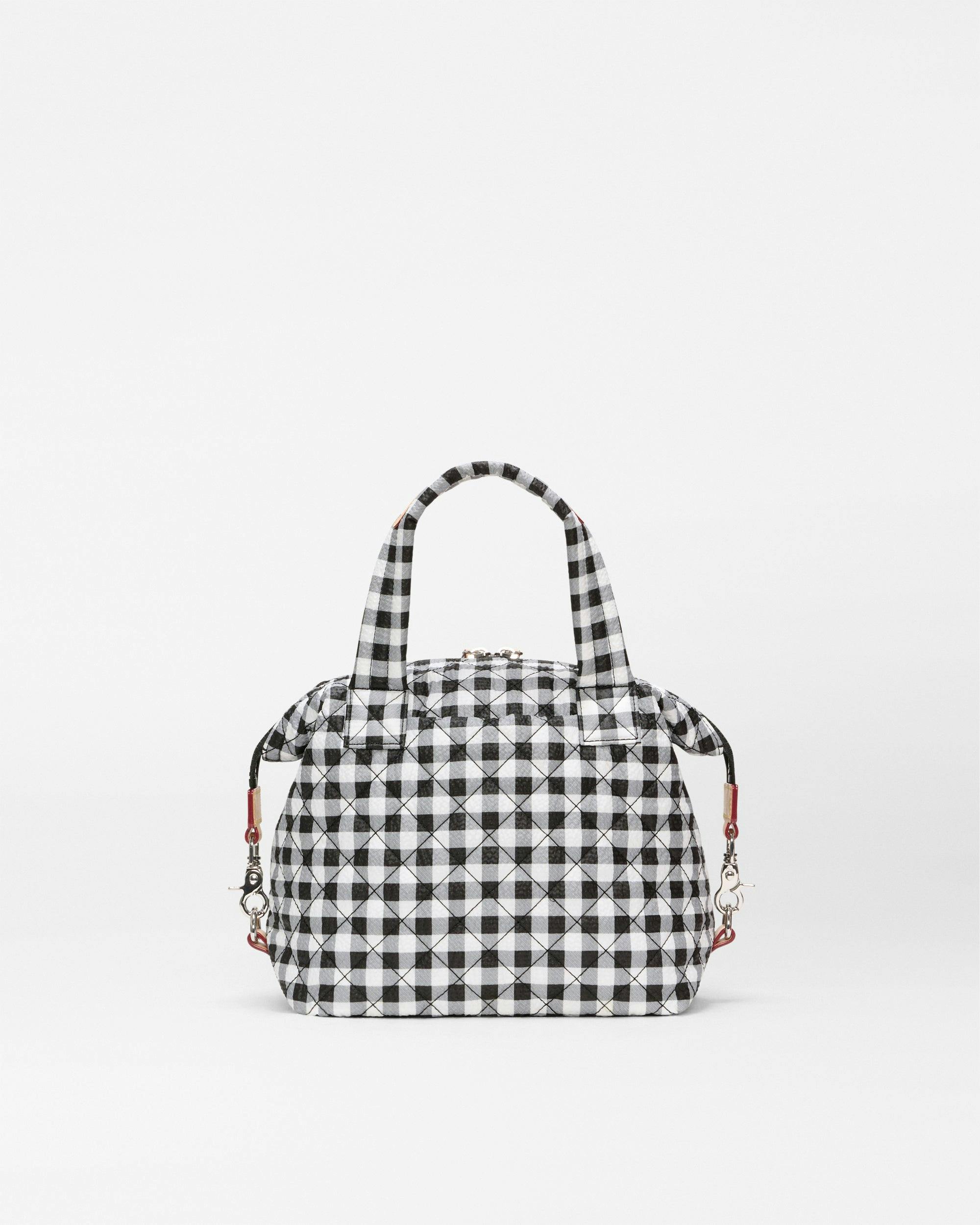 Black/White Gingham Small Sutton Deluxe