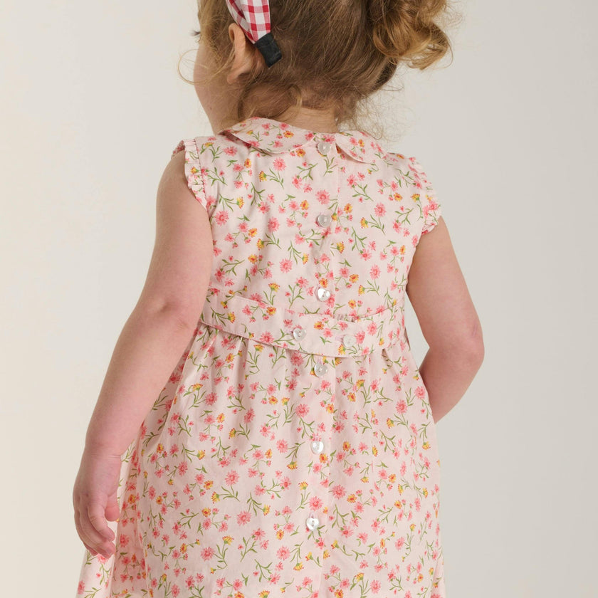 Hand-Smocked Baby Dress - Lottie