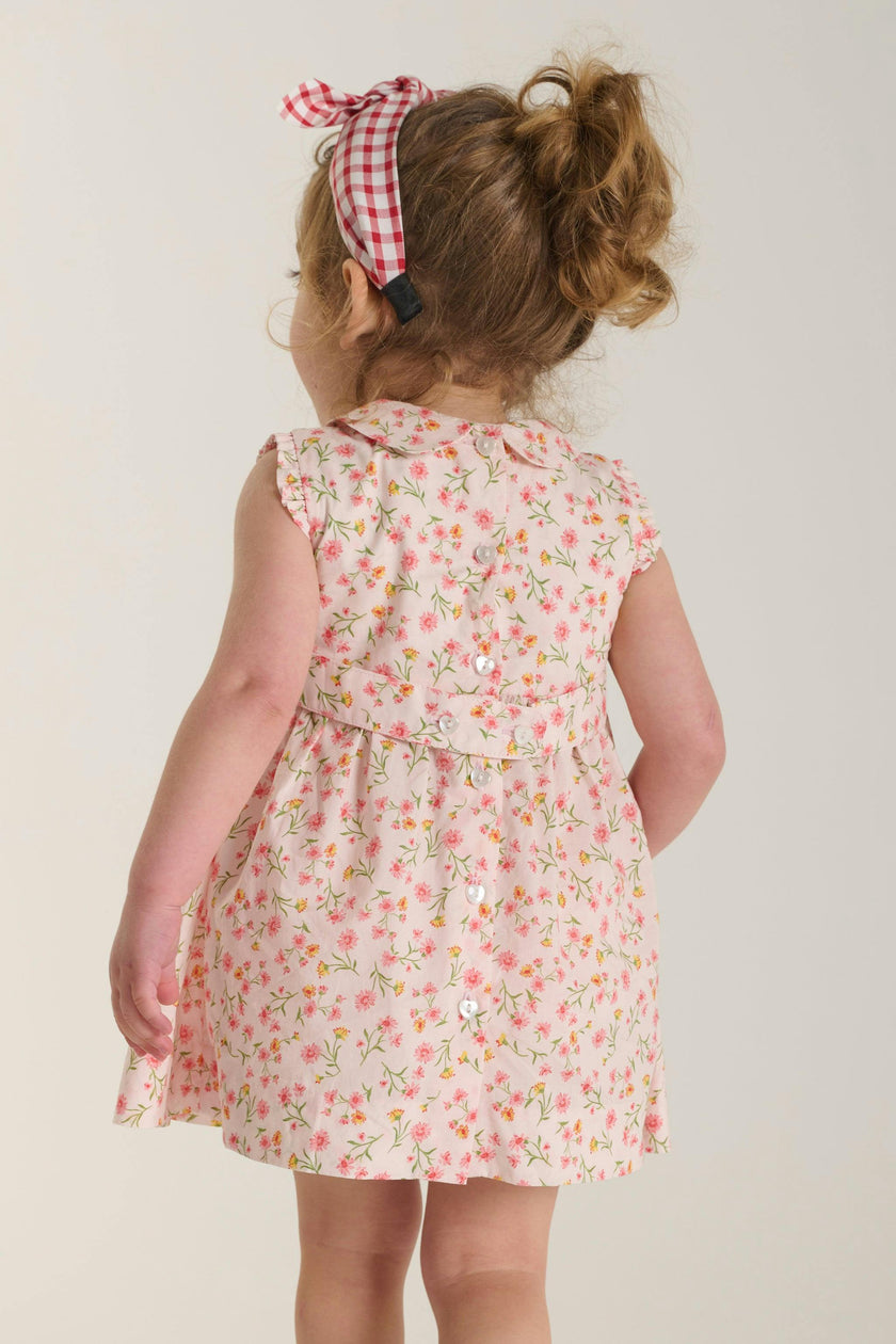 Hand-Smocked Baby Dress - Lottie