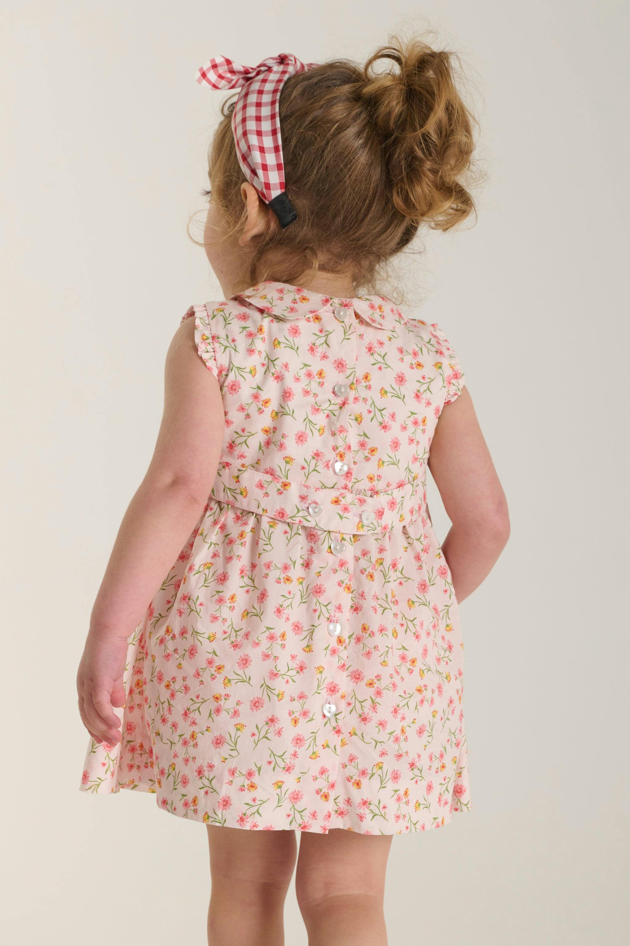 Hand-Smocked Baby Dress - Lottie