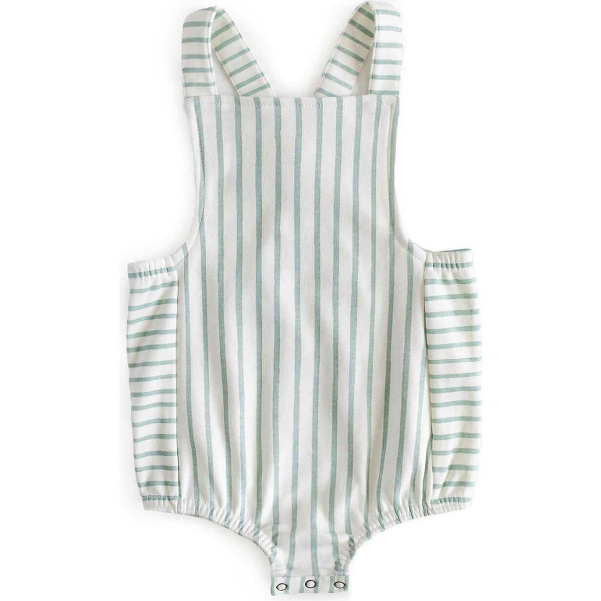 Criss-Cross Overall One-Piece, Green