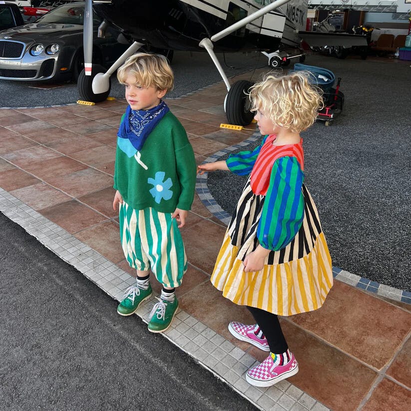 Crayon Stripe Dress