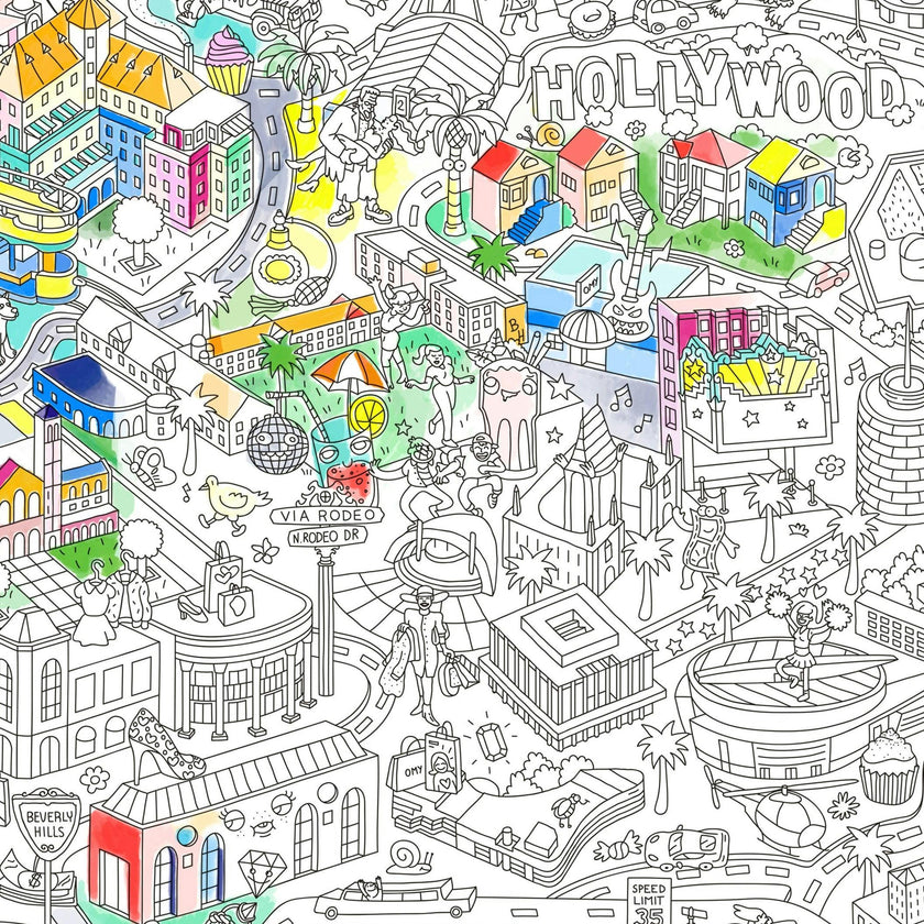 Los Angeles - Giant Poster