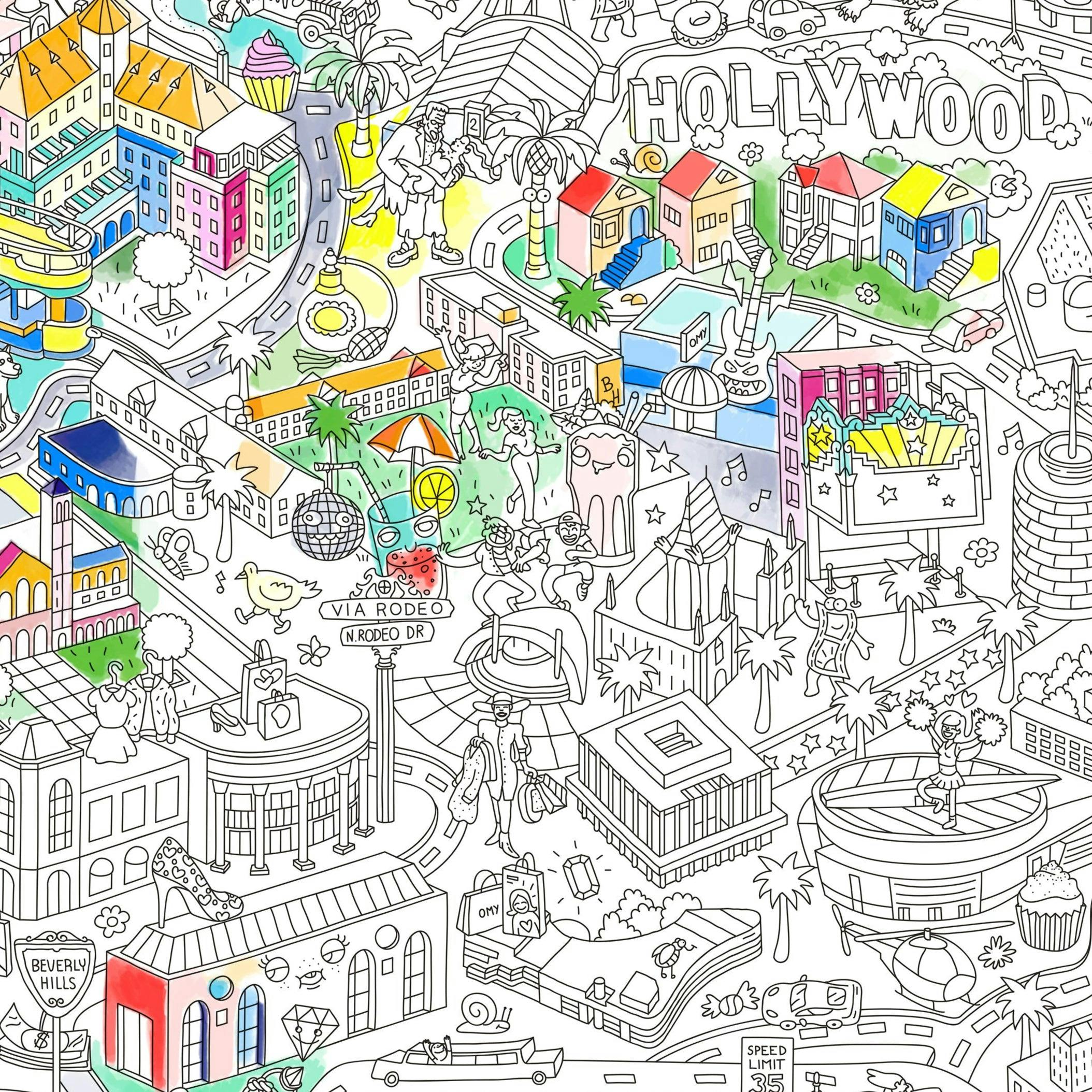Los Angeles - Giant Poster