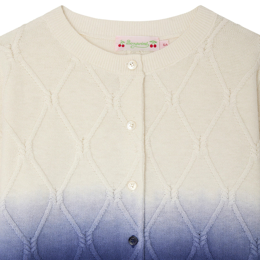 BONPOINT Larelle Cardigan - Bleu Intense