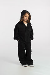 Organic Cotton Boxy Cargo Jacket&nbsp;