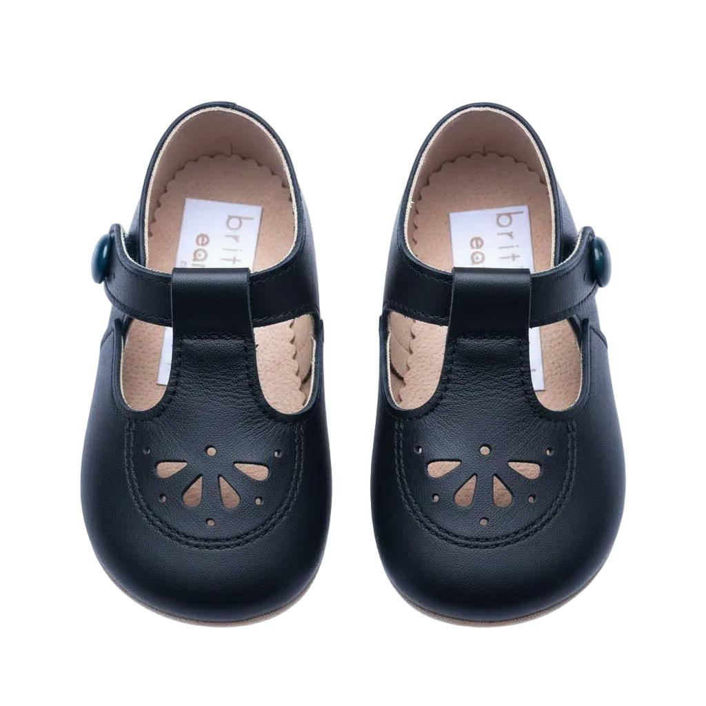 Robin Pre-Walker Baby Shoes - So Black