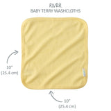 RIVER 10-Pack Baby Wash Cloths