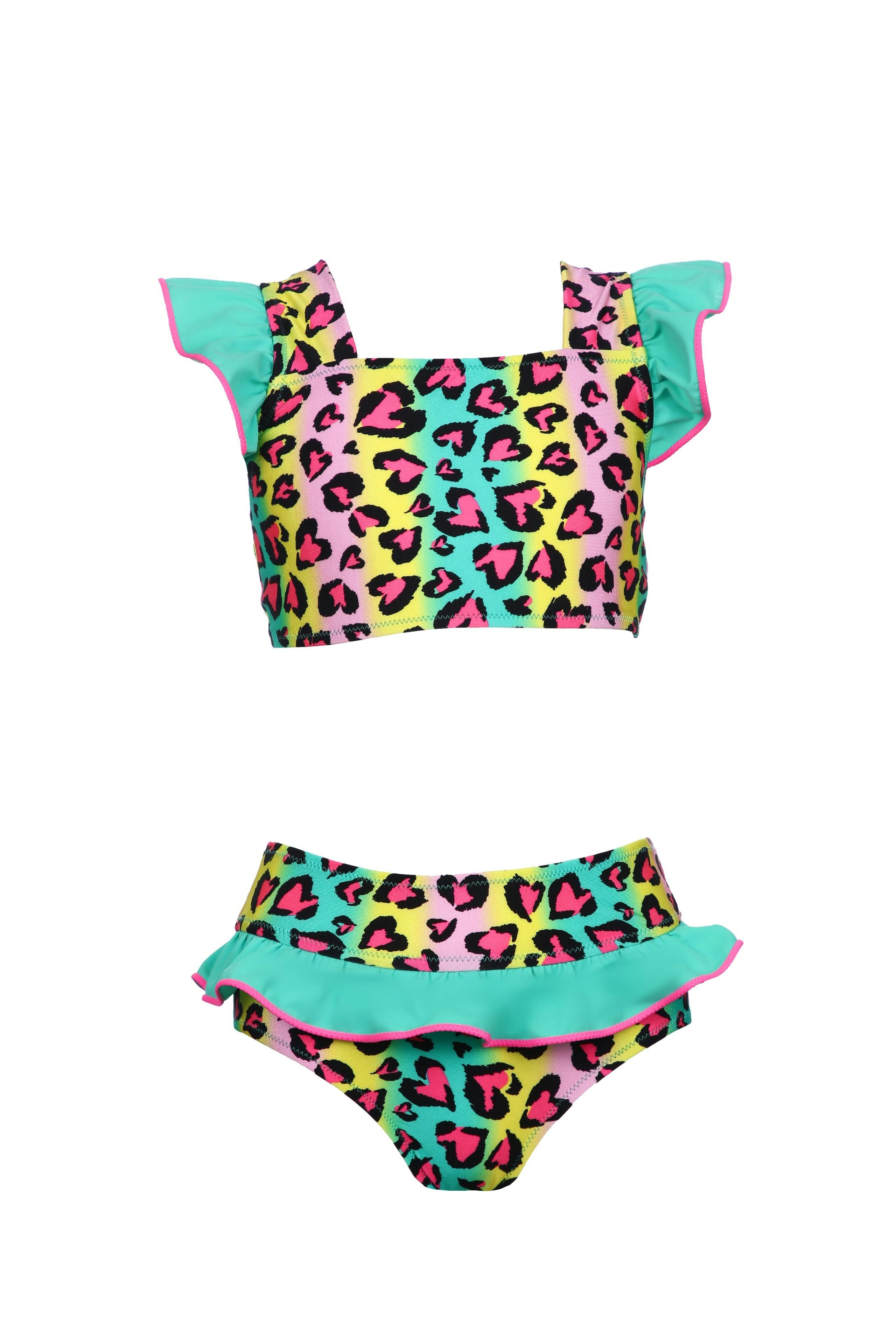 Vienne Animal Print Sleeveless Two-Piece Bikini