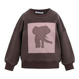 Brown Elephant Sweatshirt