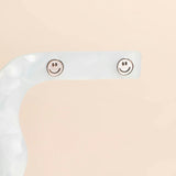 Smiley Face Mini Stud Earrings