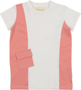 Colorblock Pocket Short Sleeves Tee