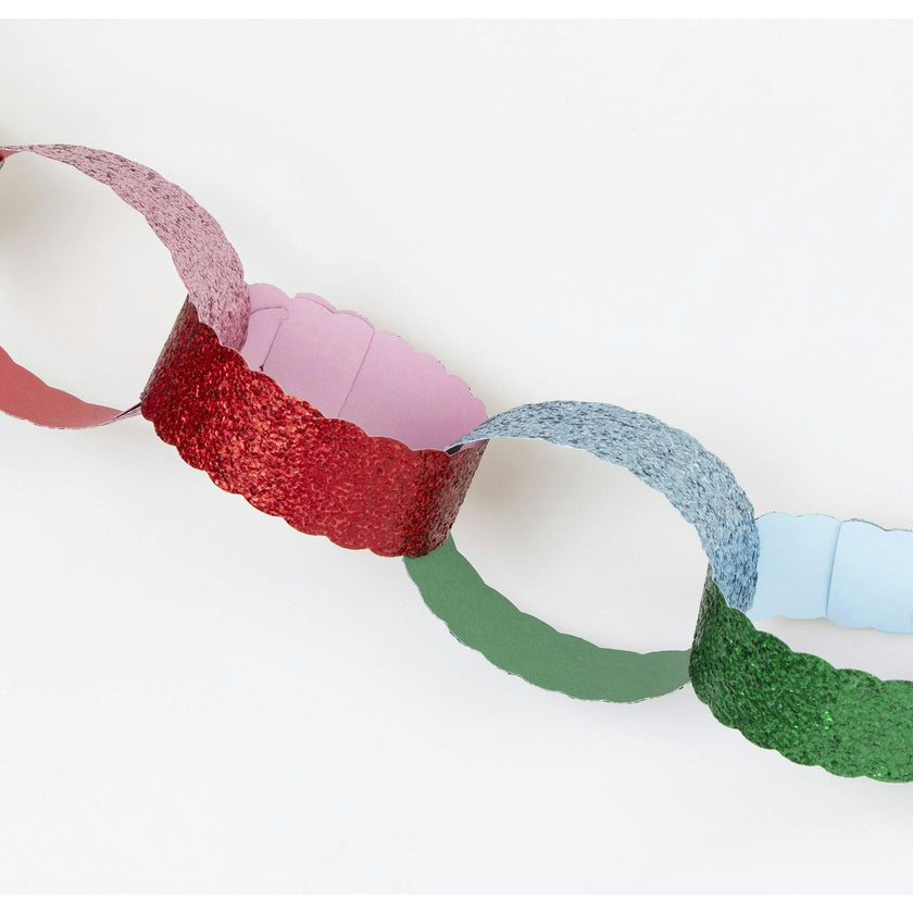Glitter Paper Chains