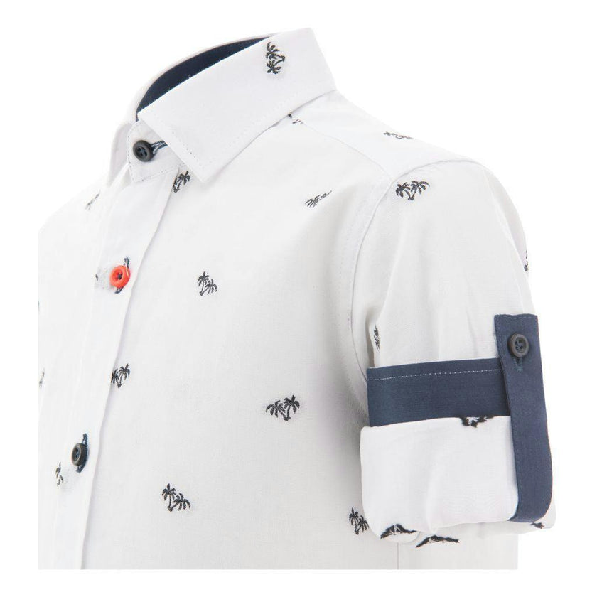 White Palms Dress Shirt