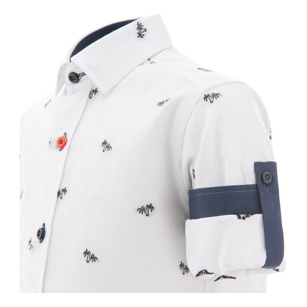 White Palms Dress Shirt