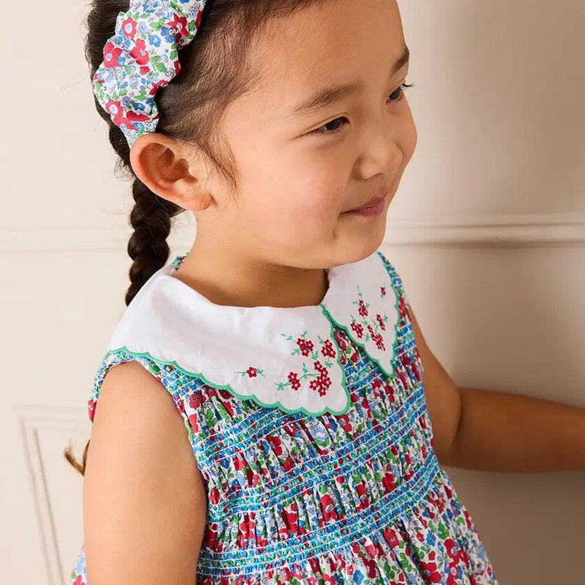 Emilia Floral Scrunchie Hairband