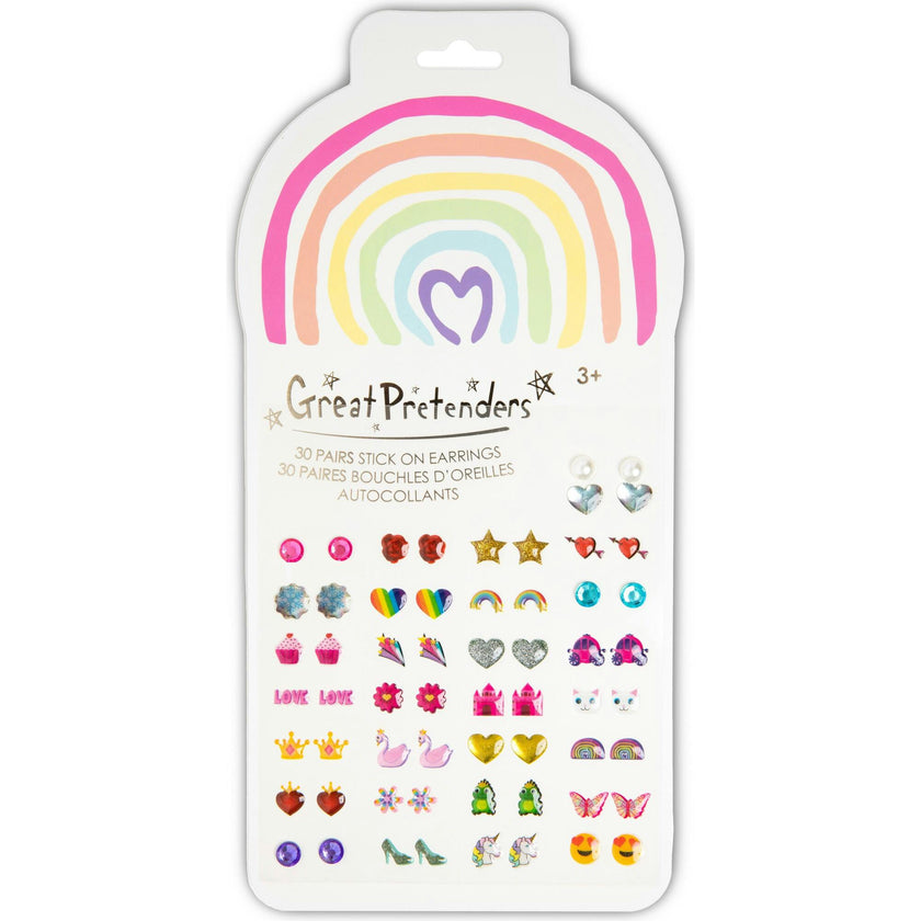 Rainbow Love Sticker Earrings Bundle