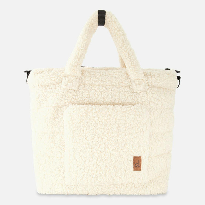 Diaper Bag Off-White With Changing Mat