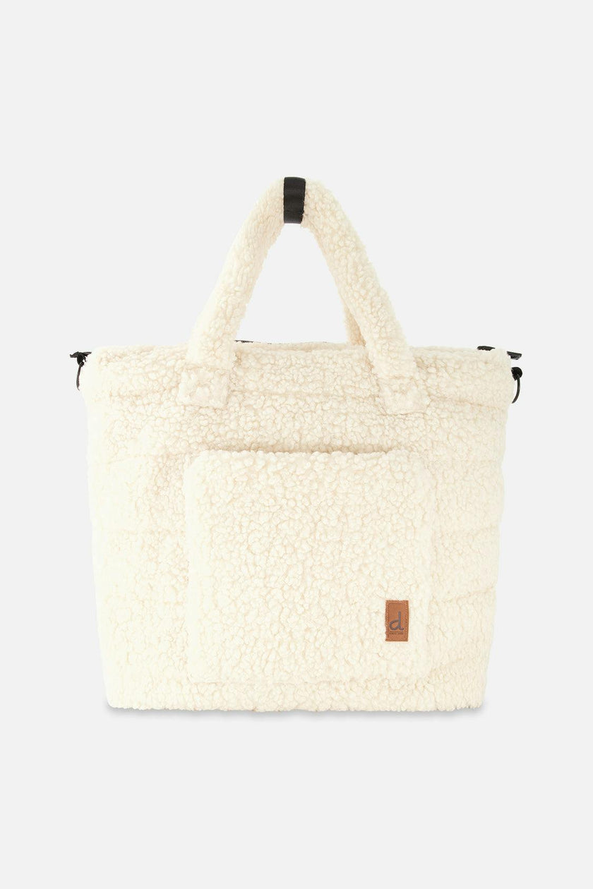 Diaper Bag Off-White With Changing Mat