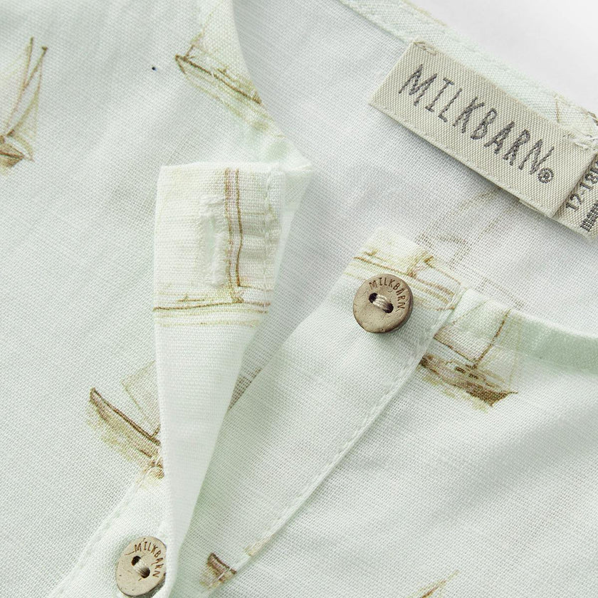 Sailboat Melody Tank Top Shortall