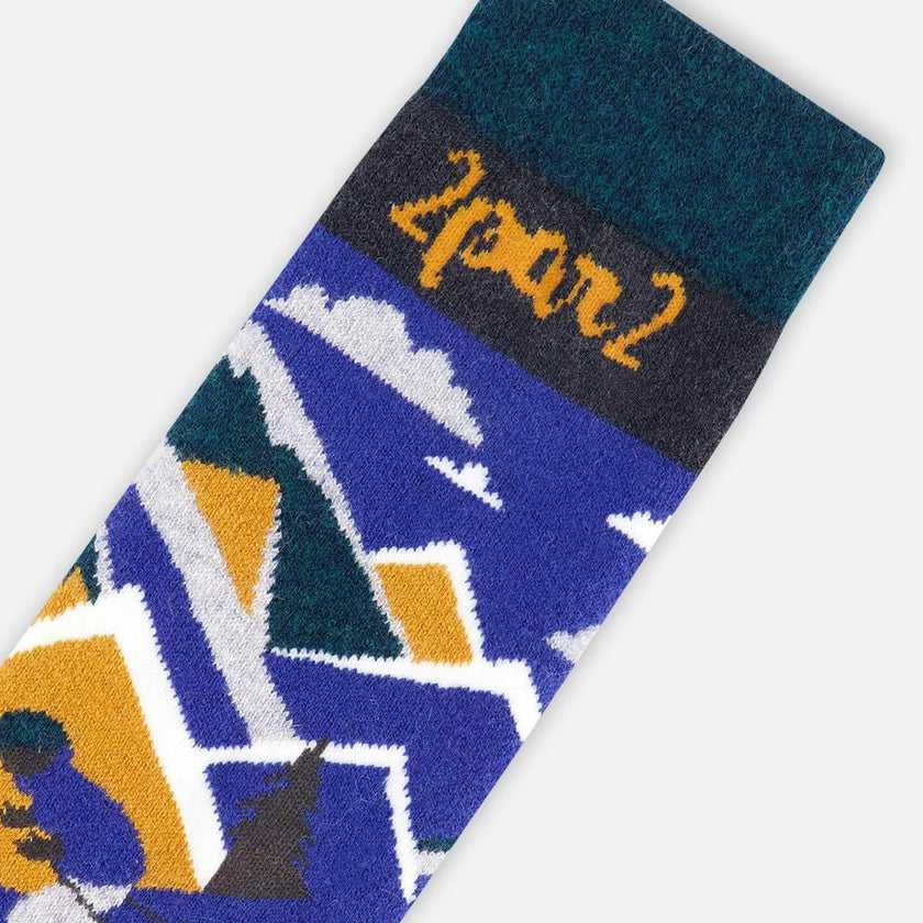 Winter Ski Socks with Merino Wool